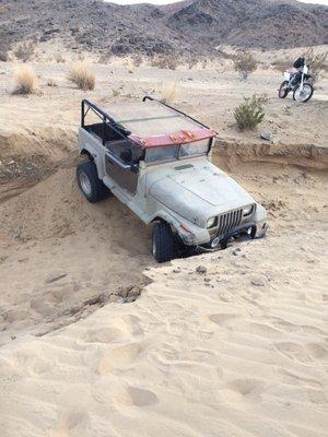 Having fun off roading