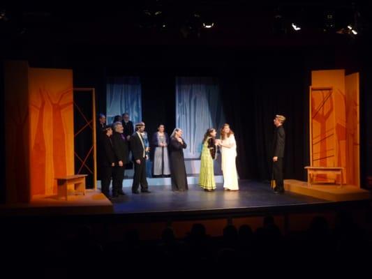 The stage during 2010's THE WINTER'S TALE