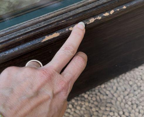 paint lifting all over