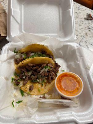 Carne Asada street tacos
