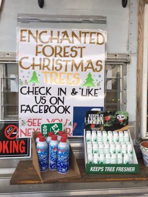 Christmas tree accoutrements :)