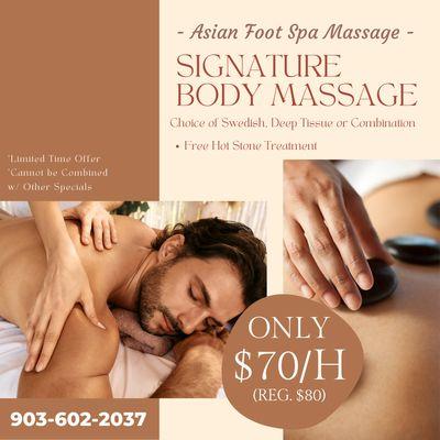 Asian Foot Spa Massage