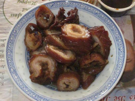 Pork intestines