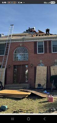 Our roofers do their work with quality and care.