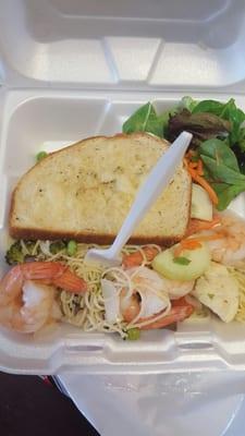 Yeah... The Succulent Shrimp pasta.. With "white wine sauce"