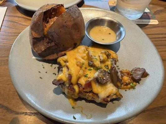 Alice Springs chicken and sweet potato