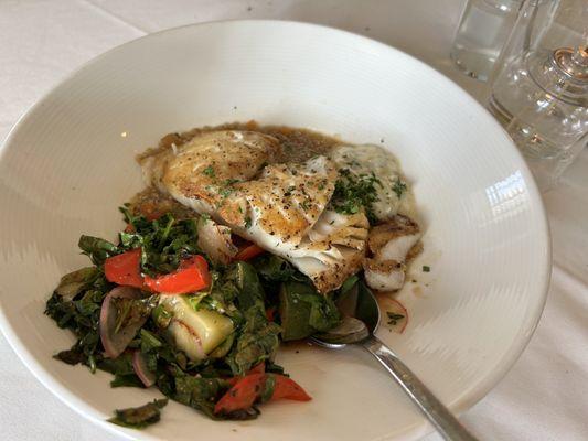 Oven Roasted Local Cod-mediocre