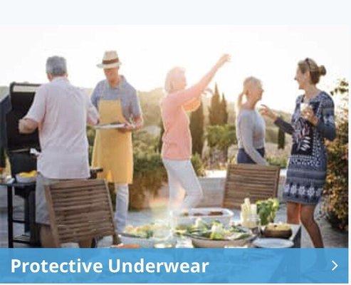 Protective Underwear so you can enjoy an active lifestyle