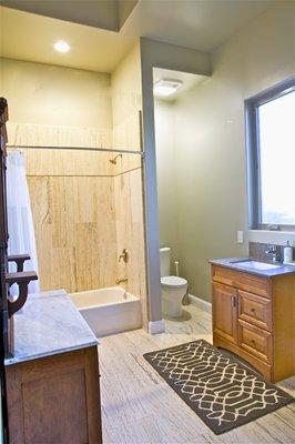 Modern bathroom remodel by CAL COAST Construction