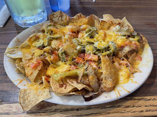 Shrimp Fajita Nachos