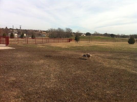 Simple park but it works.