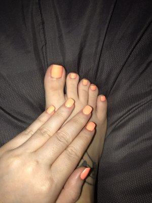 Nail and Tan