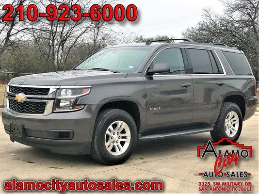 2015 Chevrolet Tahoe In Stock Now!