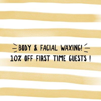 First time guests ! 10% off !