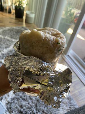 Carne asada burrito togo for SB burrito week! $7