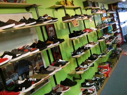 Tons of skate shoes