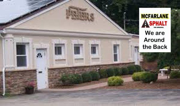 Are yard is behind peters body and fender