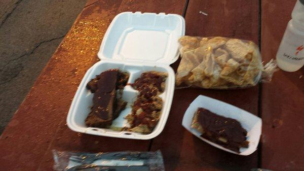 Ribs, Pulled Pork, Brisket, and Pork Rinds