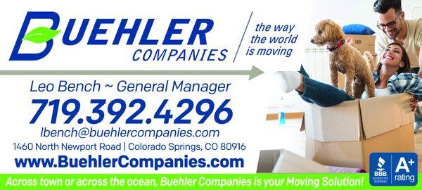 Buehler we take moving to whole new level.