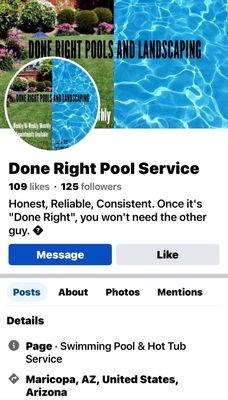 Done Right Pool Service
