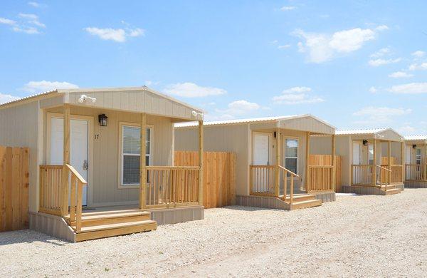 Individual Lodges With Personal Porches!