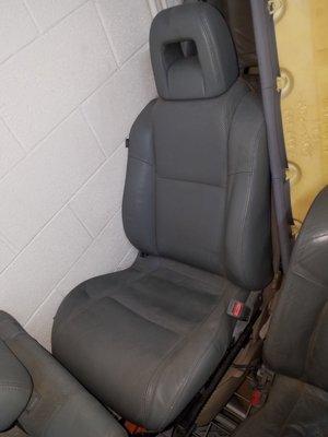 A seat from a BMW