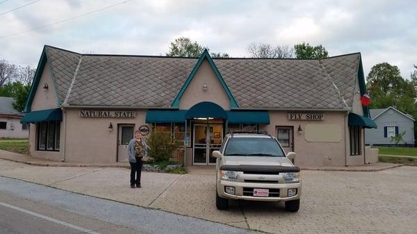 The front of the shop!