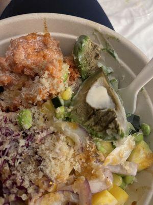 Brown/rotten avocado