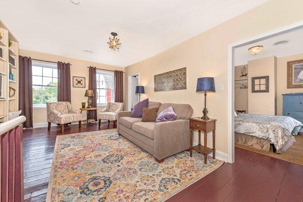 top floor living area