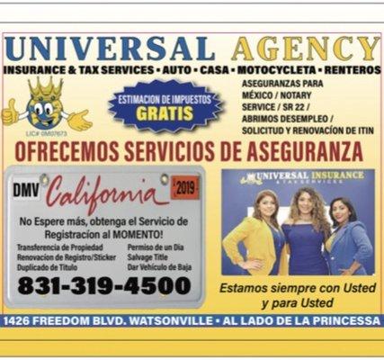 Universal Agency Insurance & Tax Services