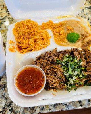 Birria plate