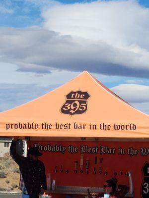 Beer trailer that the 395 have.