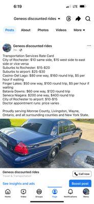 Geneos Discounted Rideshare