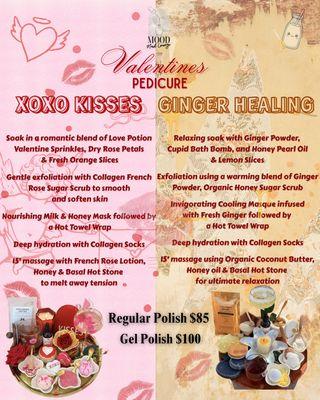 Valentines Pedicures