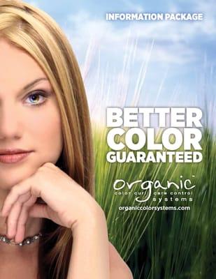 Organic hair color