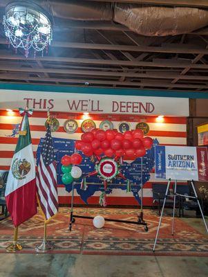 Manny's Market one year anniversary celebration.