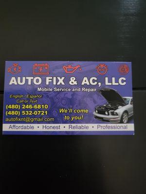 Auto Fix & Ac