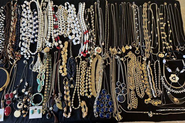 Necklaces from a previous sale