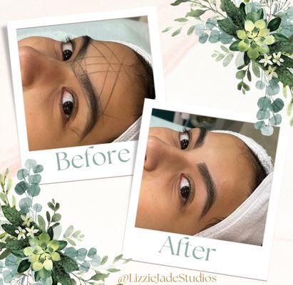 Even just a good old fashioned brow wax does wonders!!