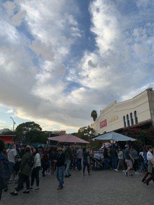 The Outdoor Shopping Booths. A Free Event Dia De Los Muertos ( Day of the Dead) November 1, 2019 in DTLA on Olivera Street