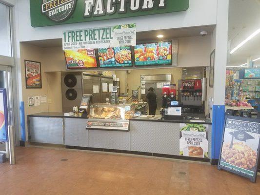 Located inside Wal-Mart at 657 Phoenix Drive. Walk in the left side entrance of the Walmart store and you will walk right into us!