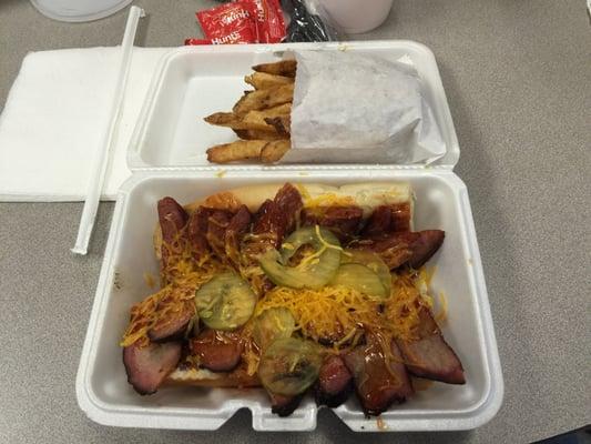 This sandwich was very good.