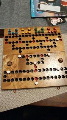 Wooden strategy game from Merrell's