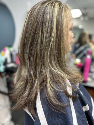 Hilite, haircut, & style