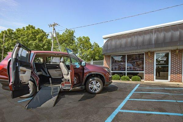 Griffin Mobility Shoals is an authorized dealer of wheelchair accessible vehicles and wheelchair lift products