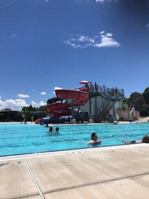 What a treasure in Taylor Ranch! Fun pool with great slides, inexpensive entry! Today it was free for kids!
