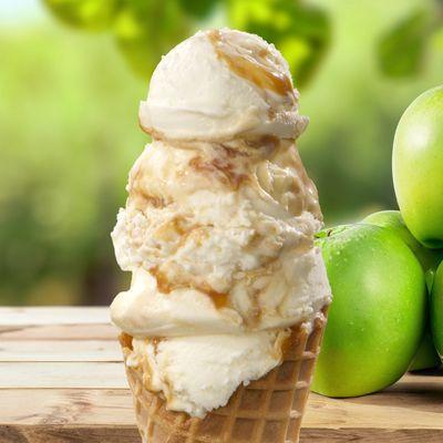 Caramel Apple is currently being scooped for the month of October! Come try some today