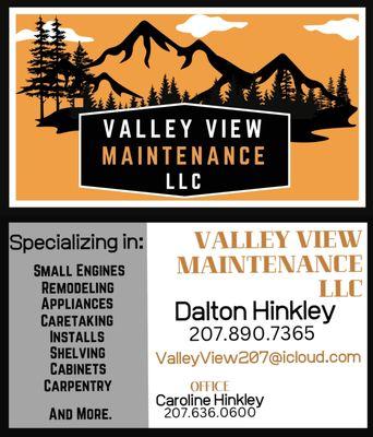 Valley View Maintenance