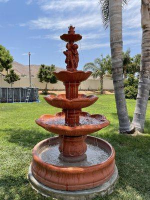 We can help install any fountain any size.