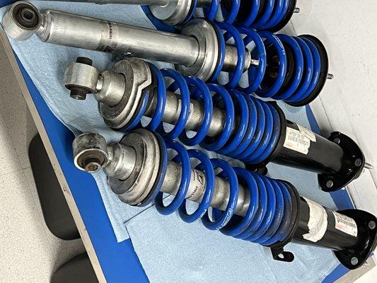 F Sport Suspension Installed!